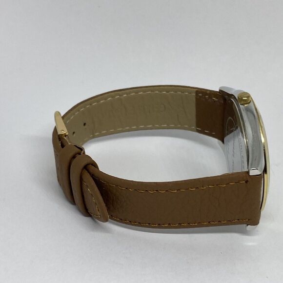 Michael Kors Slim Runway MK-3198 Women's Brown Leather Analog Dial Watch EY110 - Picture 12 of 12